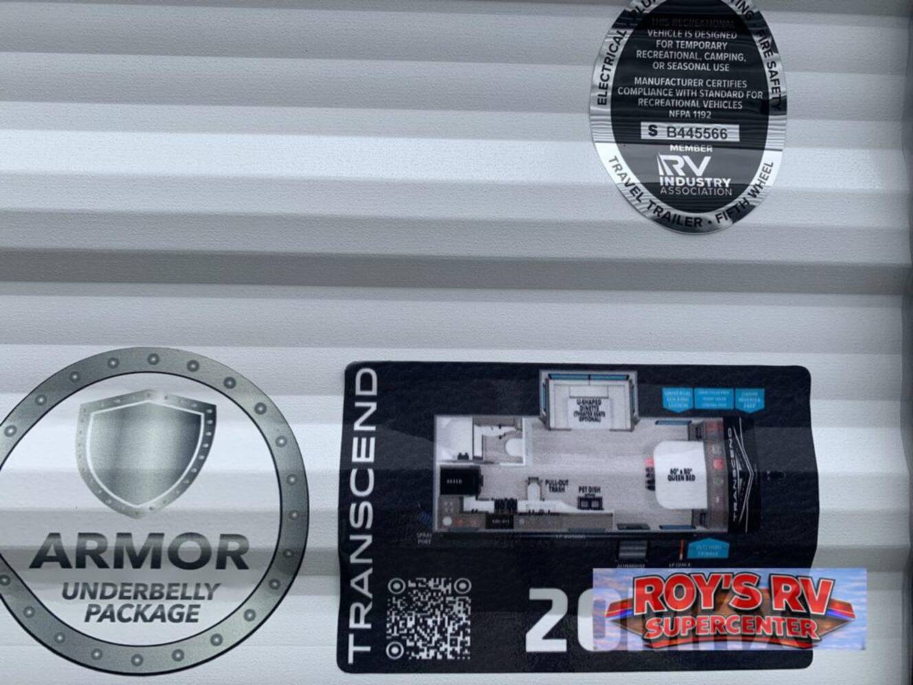 A photo of this 2026 Grand Design Transcend Xplor 20MKX