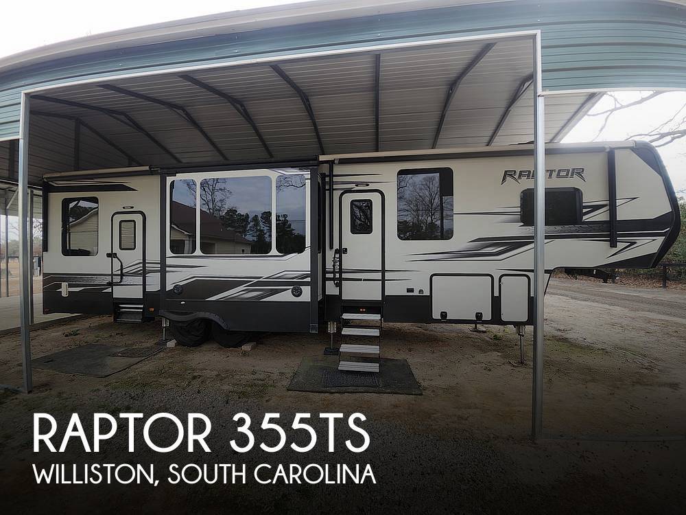 2018 Keystone Raptor 355TS Fifth Wheel Toy Hauler RV