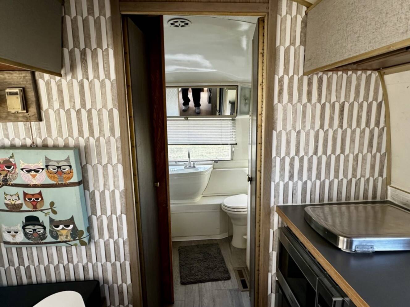 A photo of this 1969 Airstream Land Yacht Safari 23