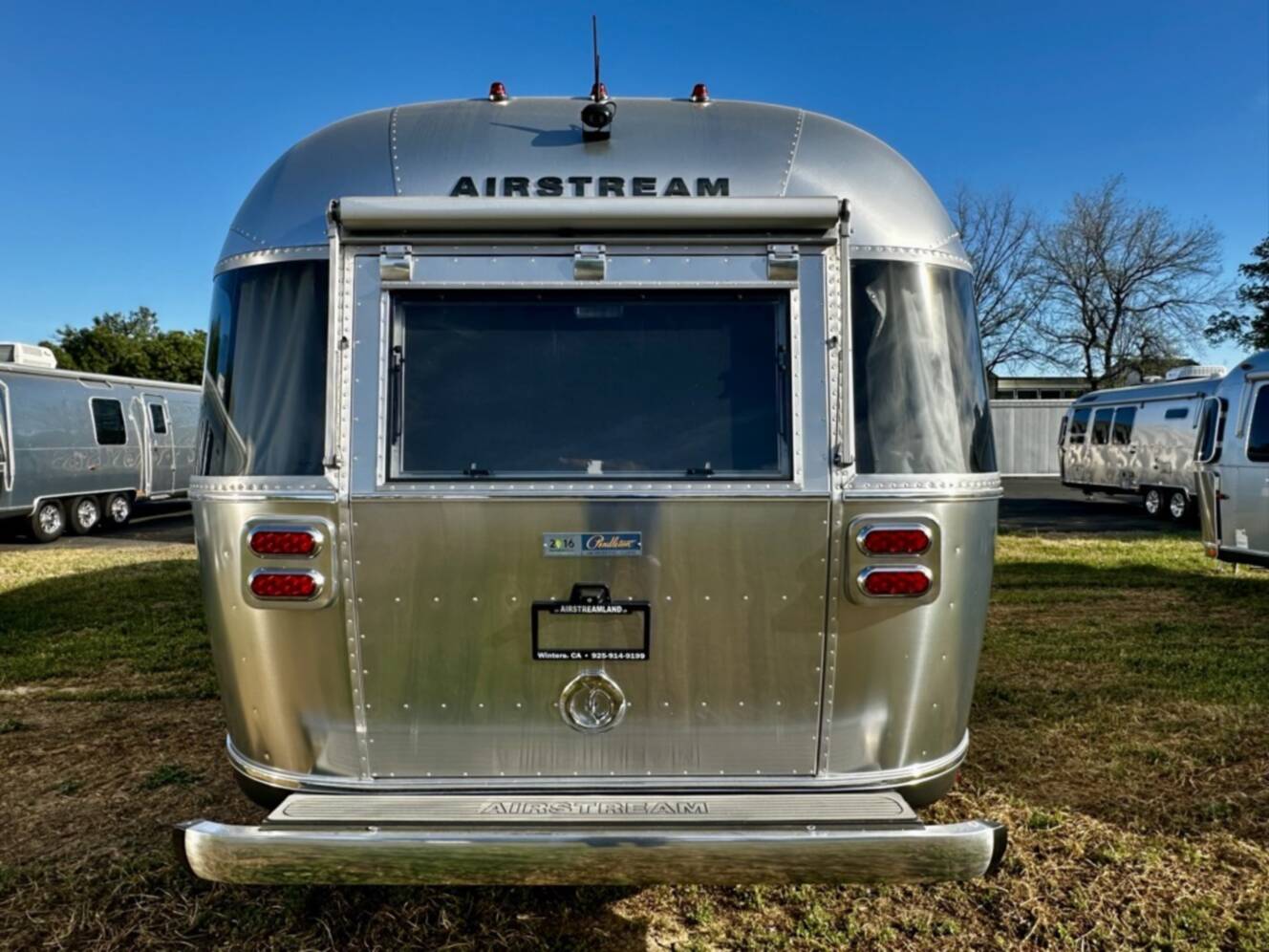 A photo of this 2016 Airstream PENDLETON 27FB