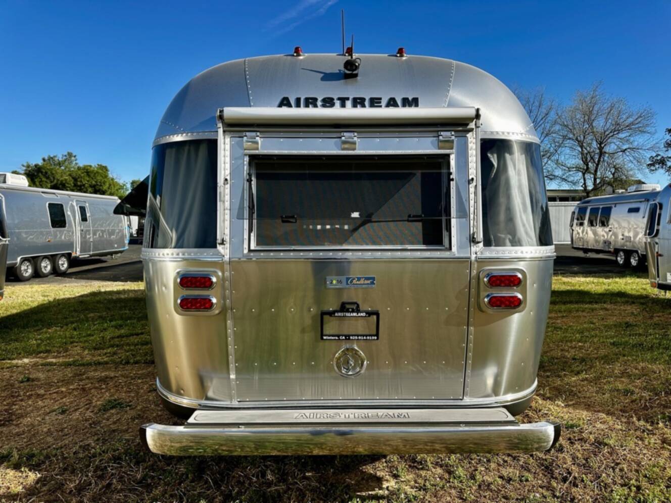 A photo of this 2016 Airstream PENDLETON 27FB