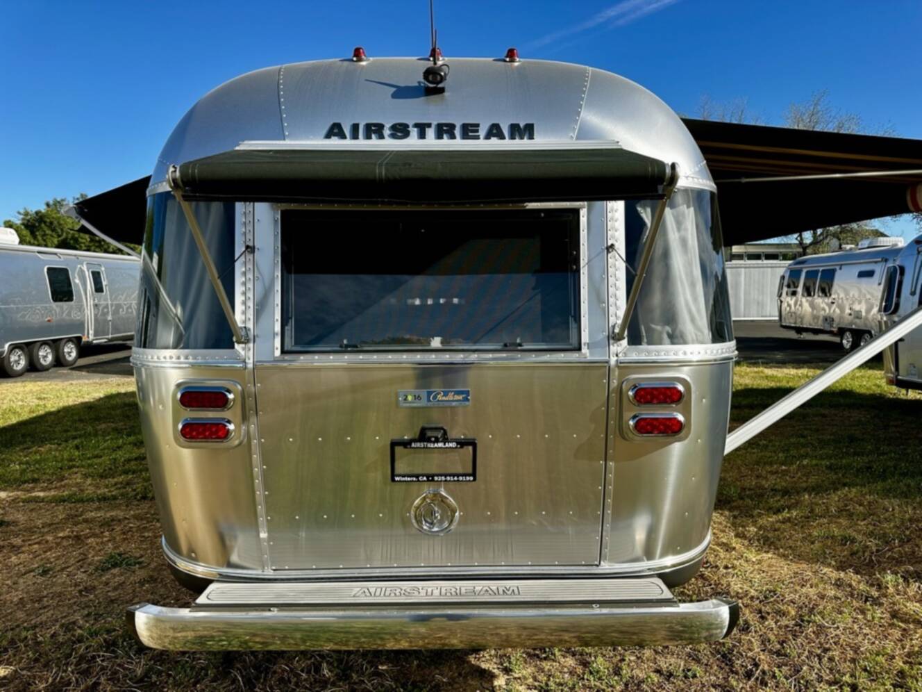 A photo of this 2016 Airstream PENDLETON 27FB