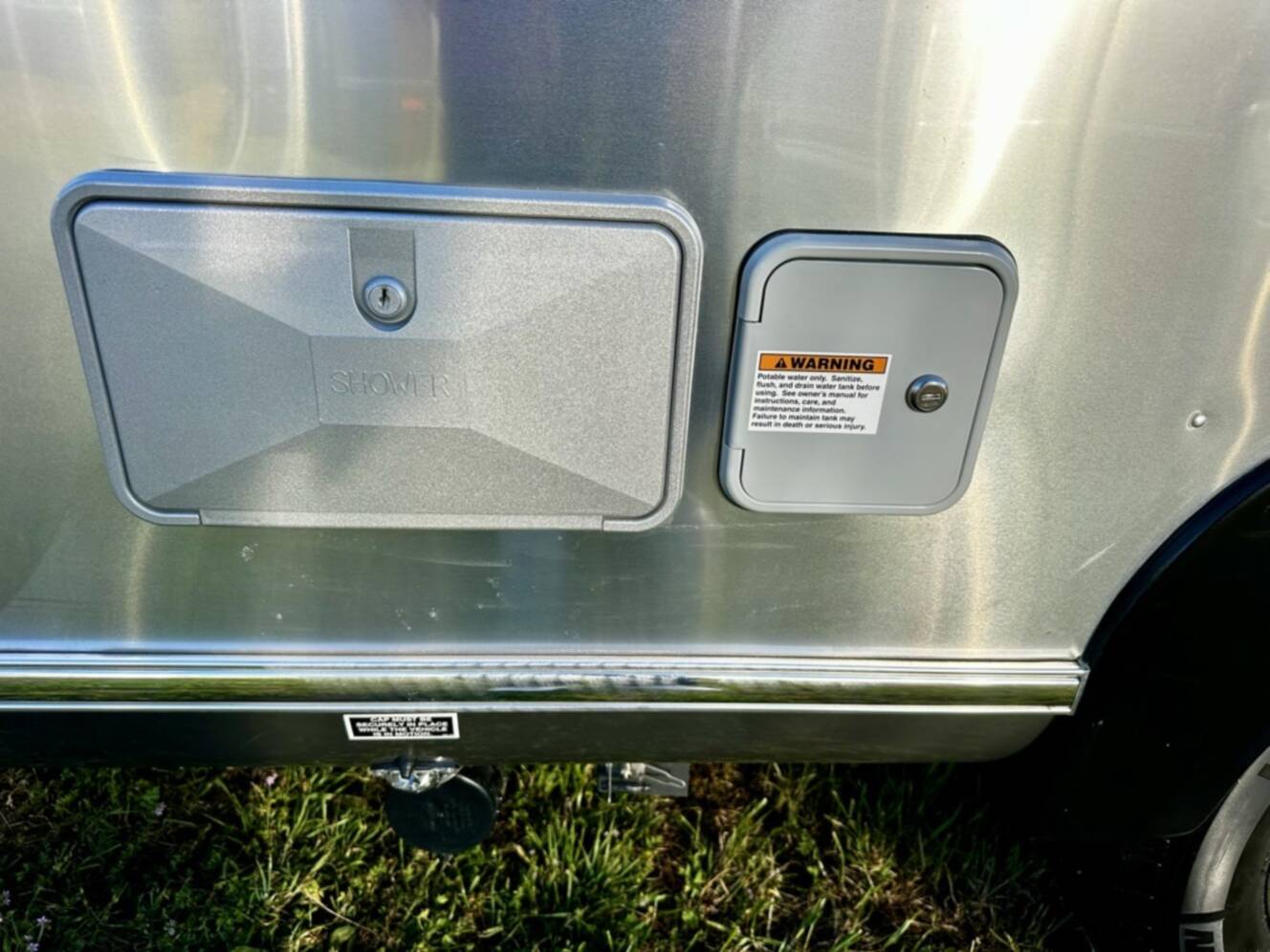 A photo of this 2016 Airstream PENDLETON 27FB