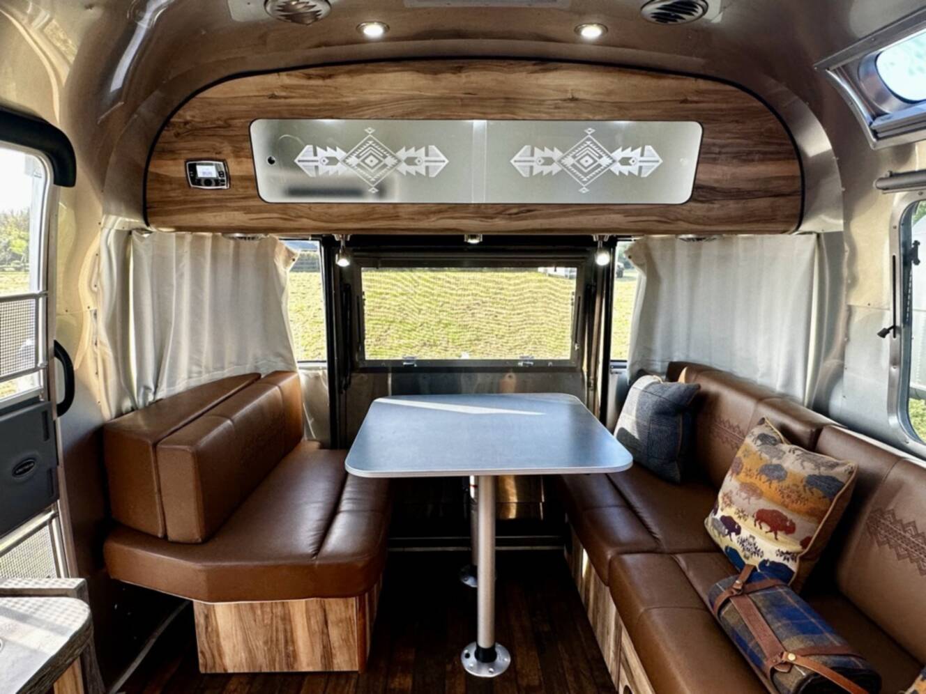 A photo of this 2016 Airstream PENDLETON 27FB