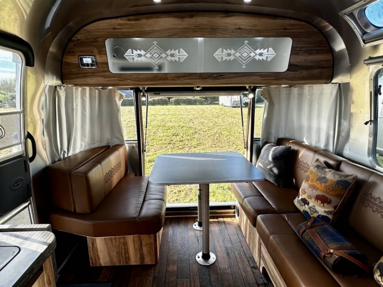 A photo of this 2016 Airstream PENDLETON 27FB