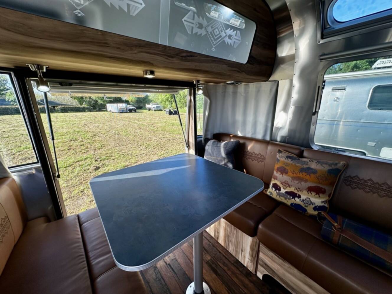 A photo of this 2016 Airstream PENDLETON 27FB