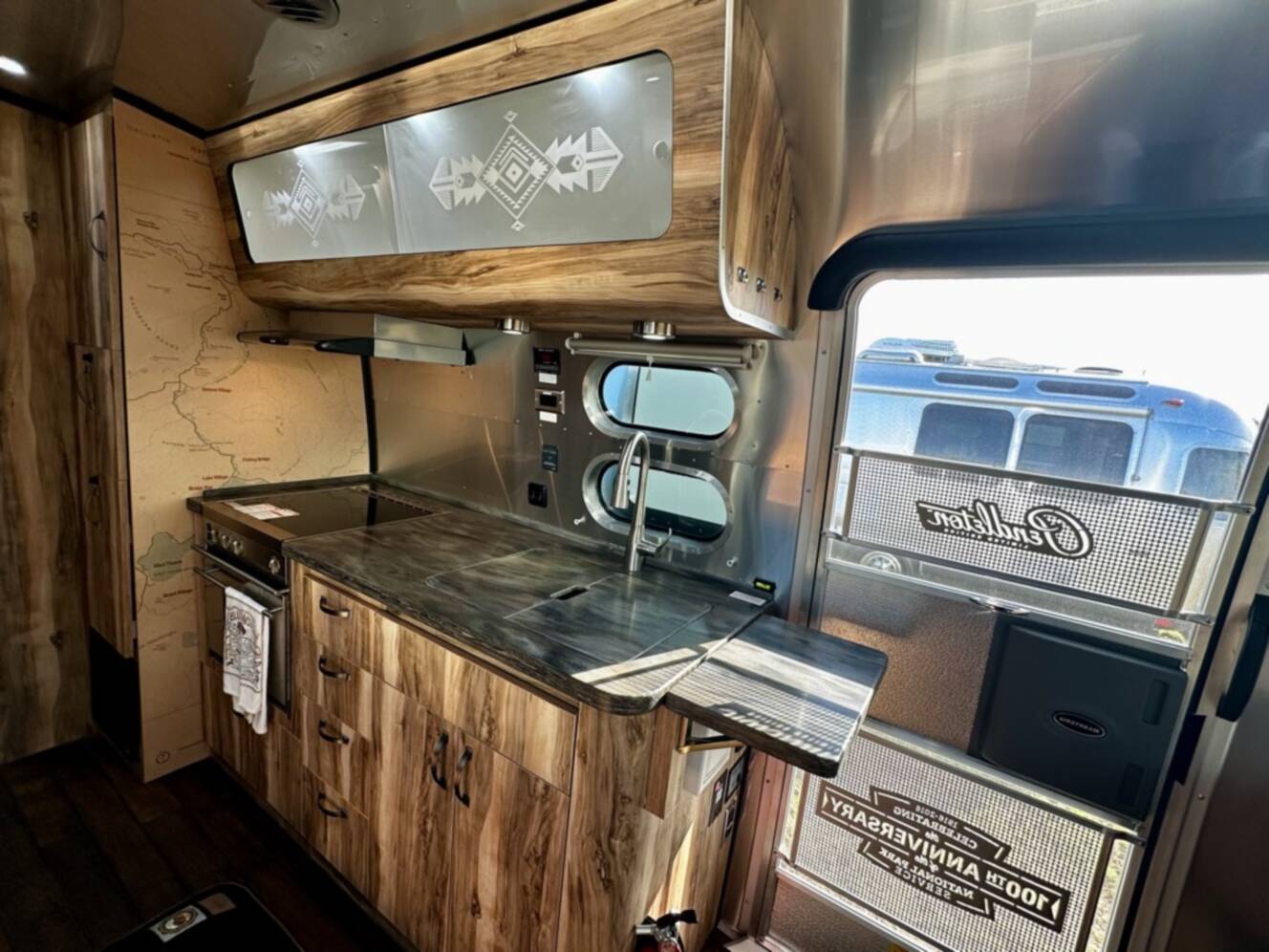 A photo of this 2016 Airstream PENDLETON 27FB