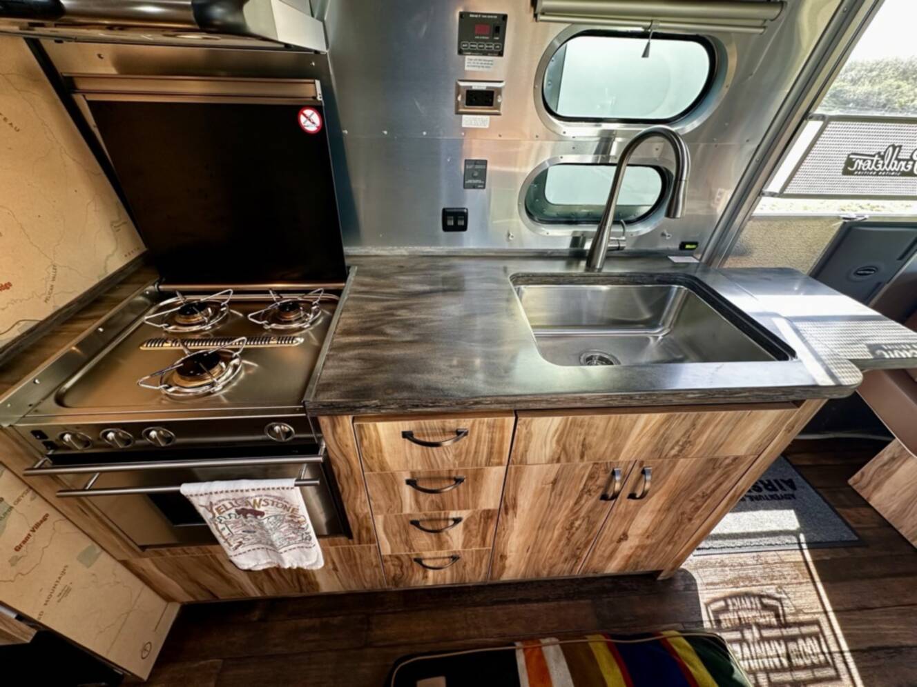 A photo of this 2016 Airstream PENDLETON 27FB
