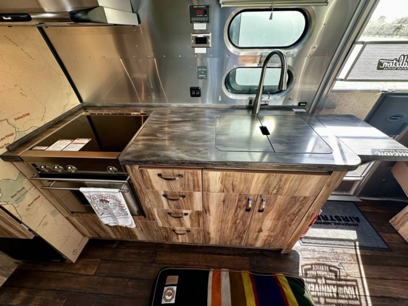 A photo of this 2016 Airstream PENDLETON 27FB