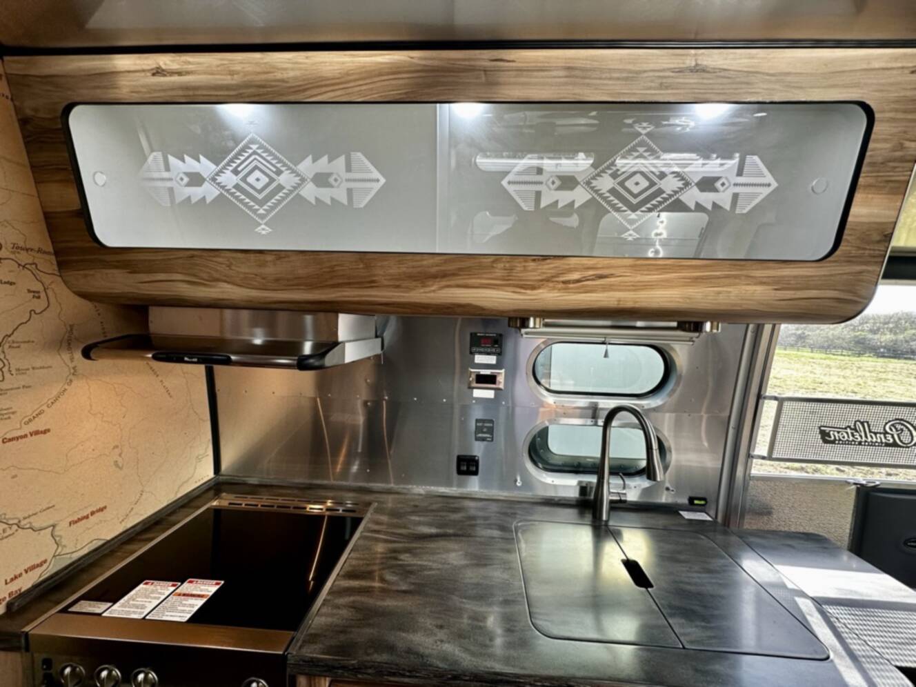 A photo of this 2016 Airstream PENDLETON 27FB