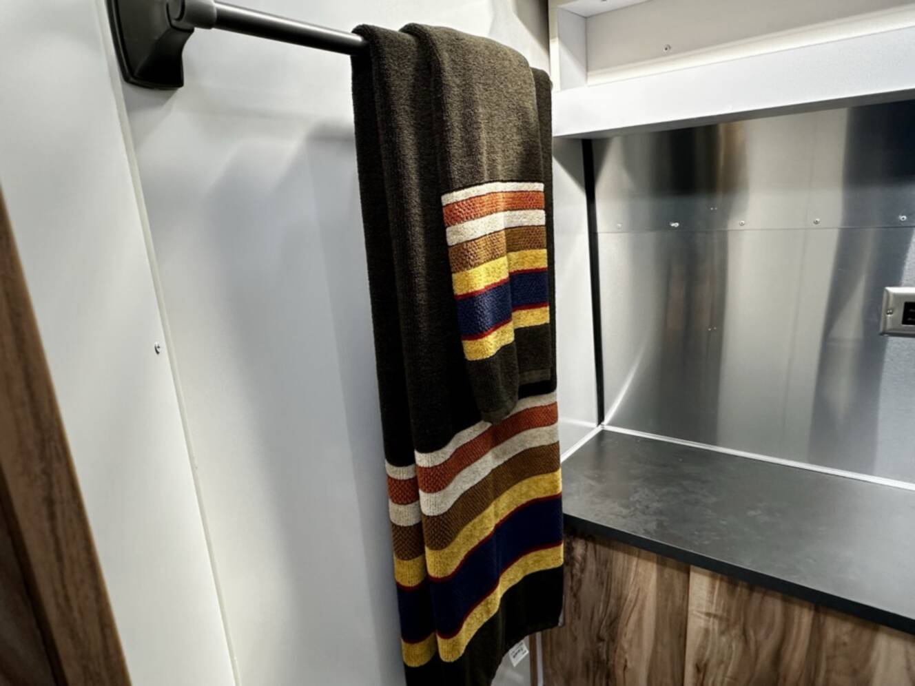 A photo of this 2016 Airstream PENDLETON 27FB
