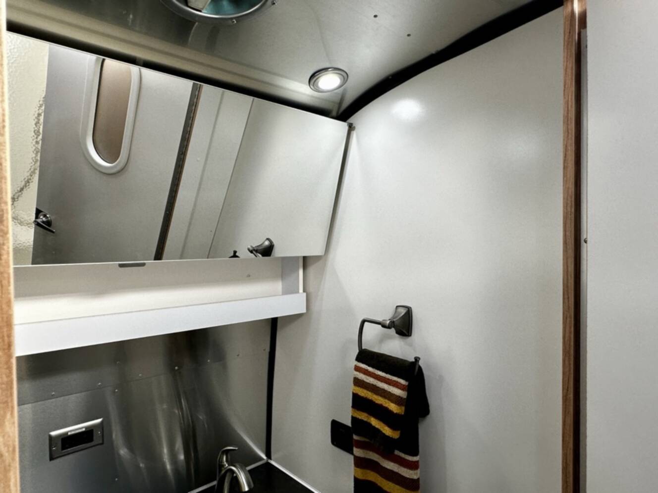 A photo of this 2016 Airstream PENDLETON 27FB