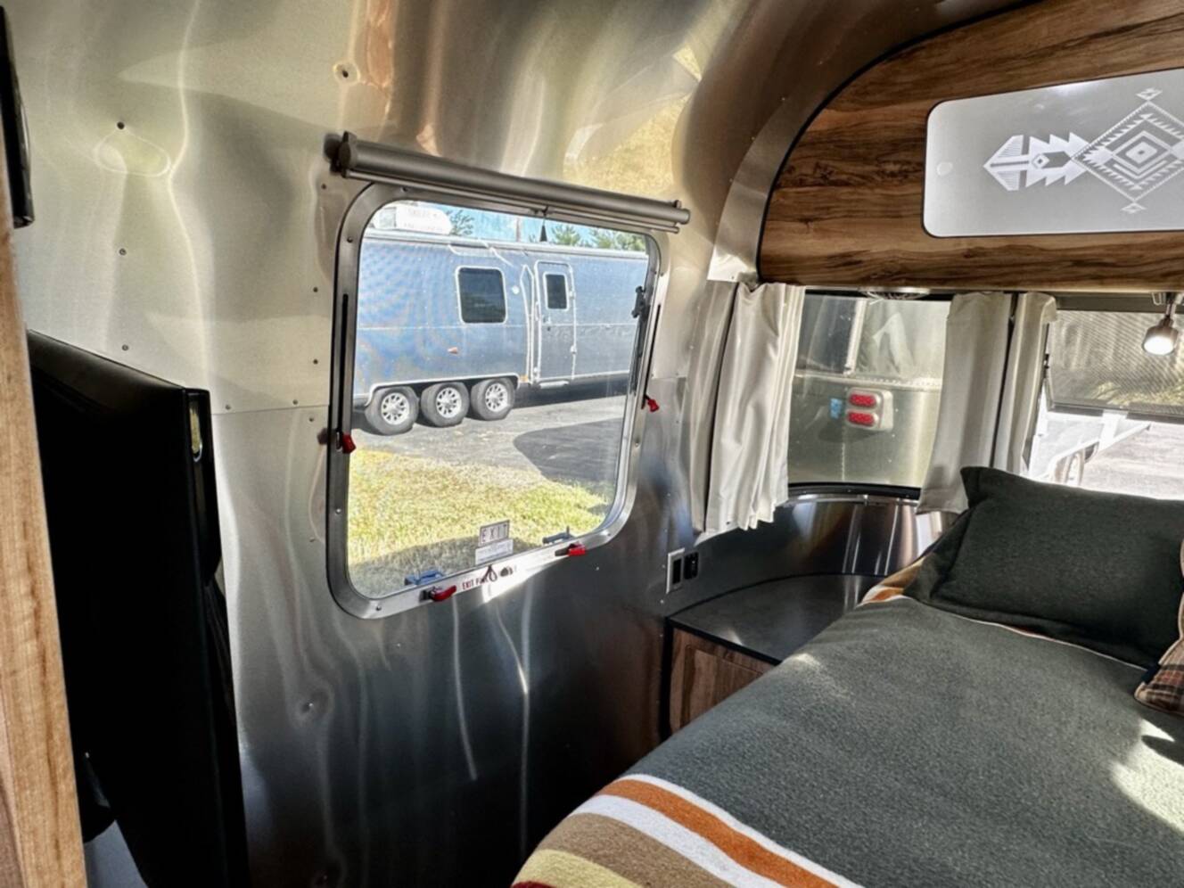 A photo of this 2016 Airstream PENDLETON 27FB