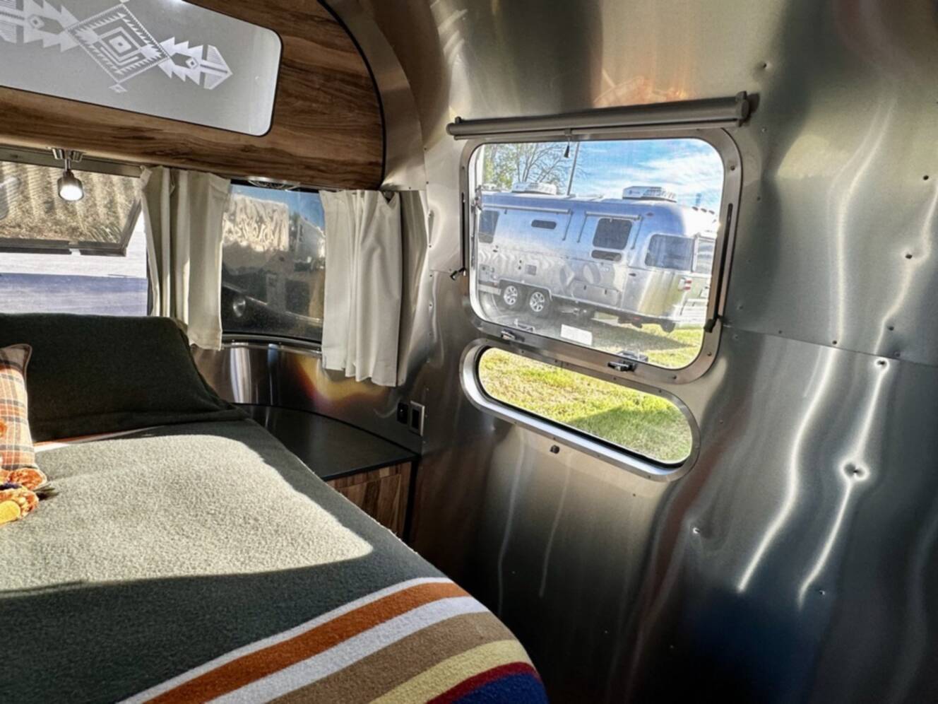 A photo of this 2016 Airstream PENDLETON 27FB