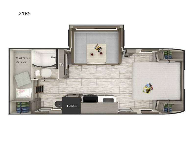 2022 Lance Travel Trailers 2185 in dodd city TX