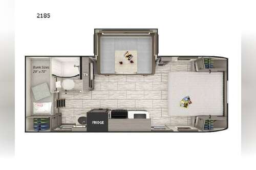 2022 Lance Travel Trailers 2185 in dodd city TX