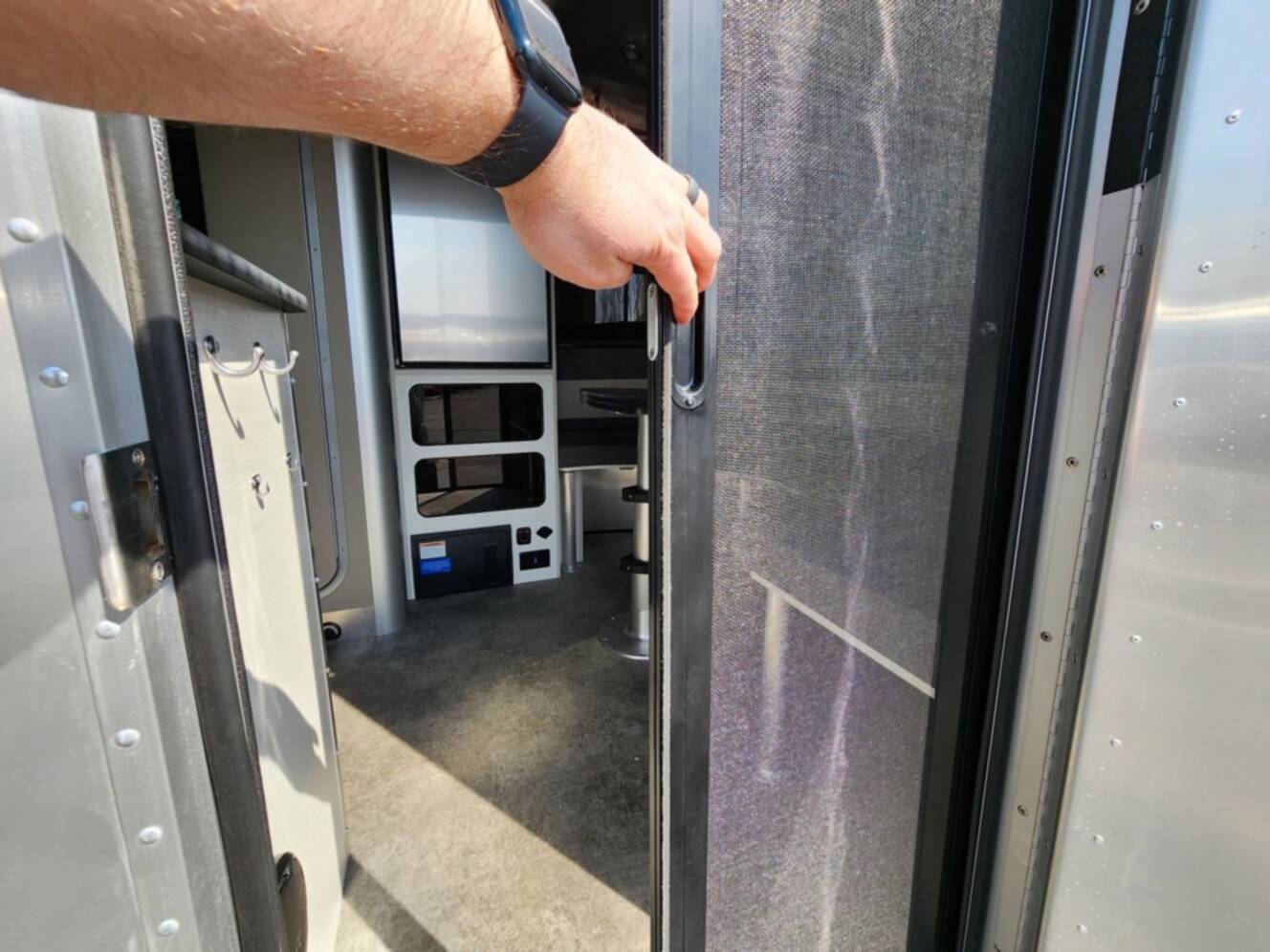 A photo of this 2026 Airstream Basecamp Xe 20Xe