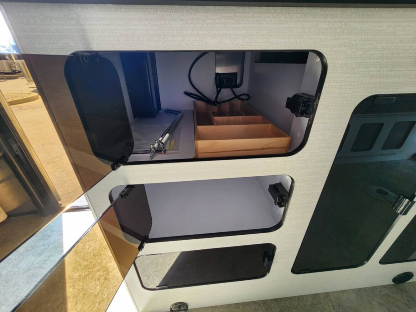 A photo of this 2026 Airstream Basecamp Xe 20Xe