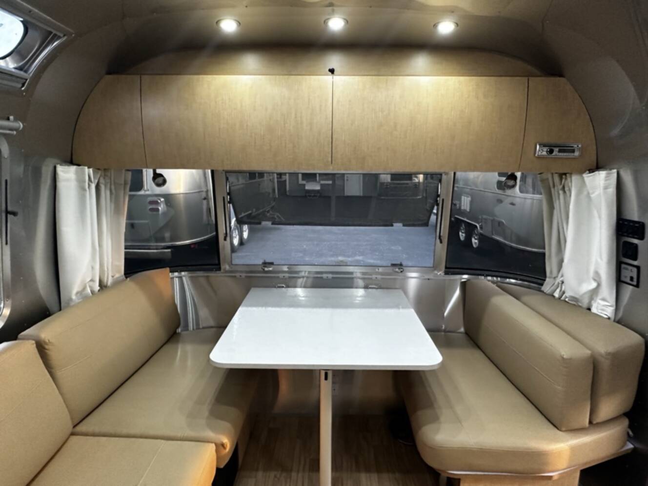 A photo of this 2017 Airstream FLYING CLOUD 25RB TWIN