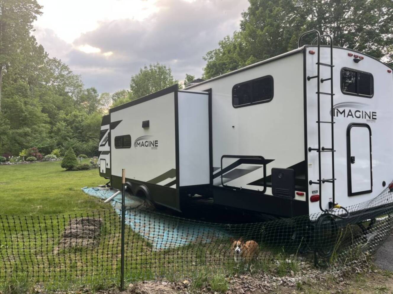 A photo of this 2023 Grand Design IMAGINE 3210BH