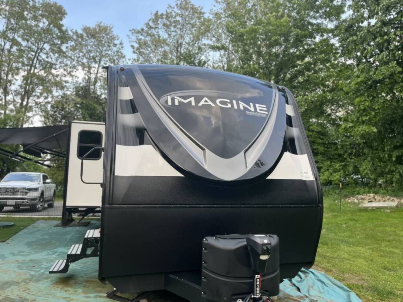 A photo of this 2023 Grand Design IMAGINE 3210BH