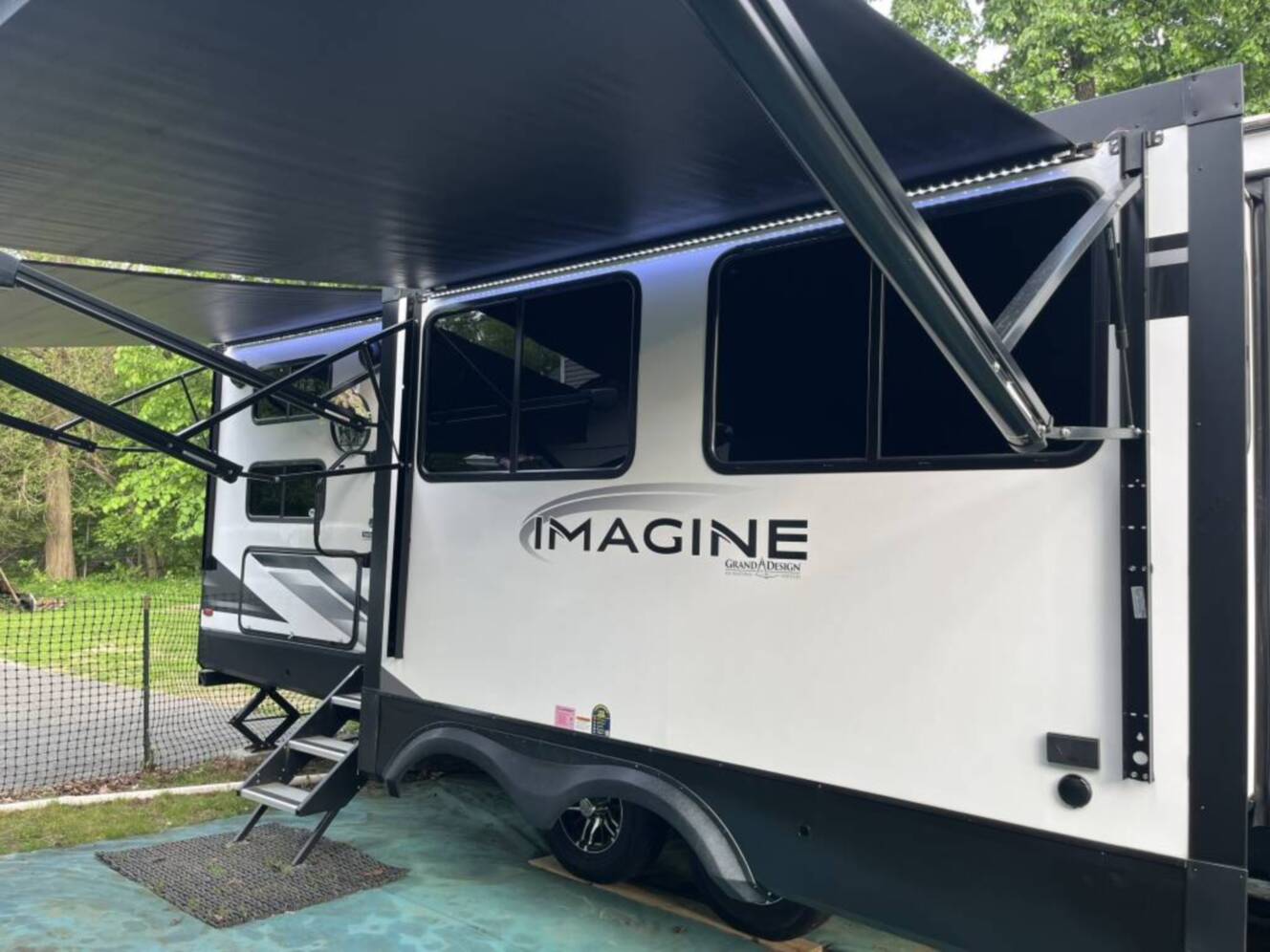 A photo of this 2023 Grand Design IMAGINE 3210BH