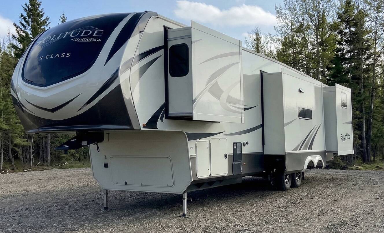 A photo of this 2021 Grand Design SOLITUDE S-CLASS 3740BH