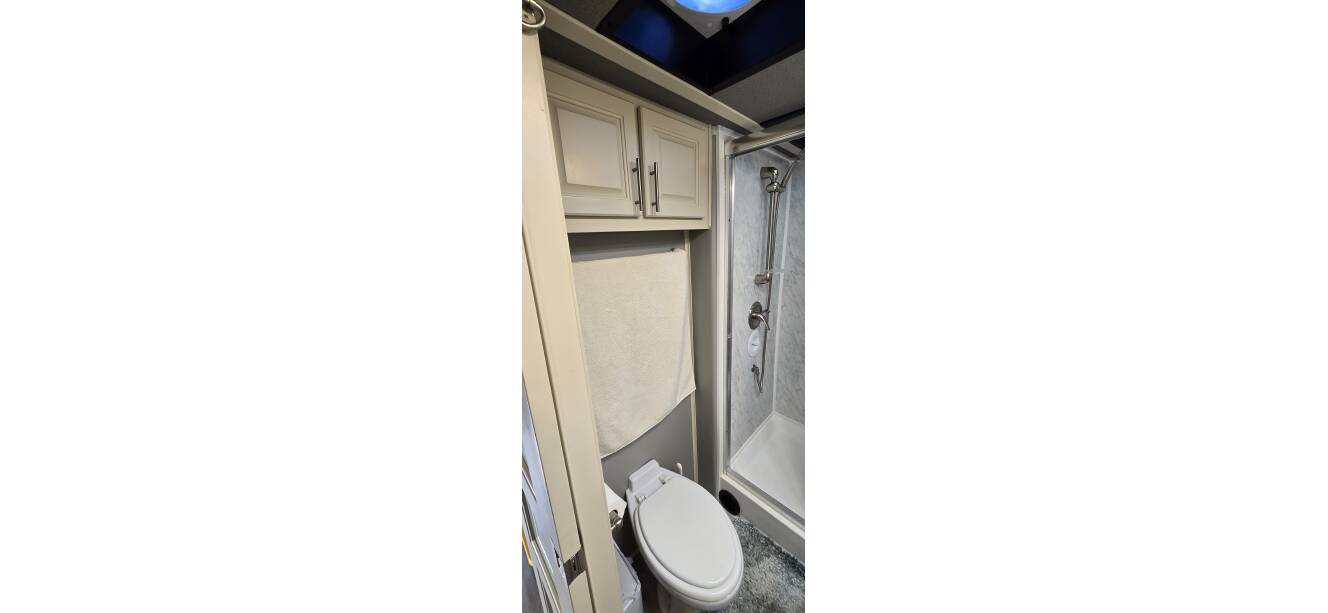 A photo of this 2023 Luxe TOY HAULER 48FB