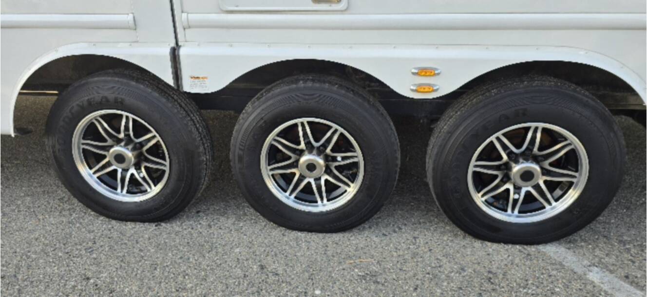A photo of this 2023 Luxe TOY HAULER 48FB