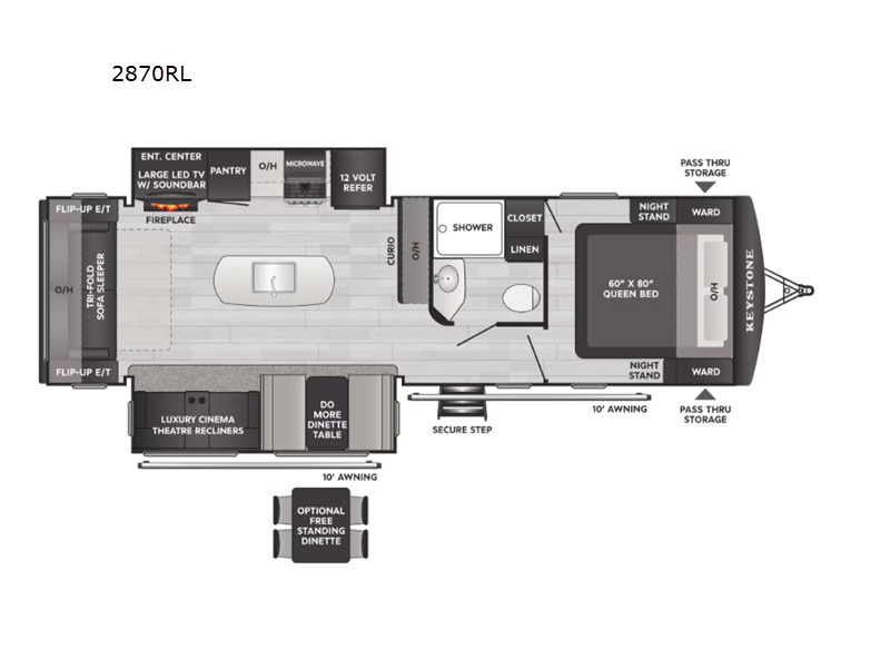 2026 Keystone Rv Passport Super Lite 2870RL in fond du lac WI
