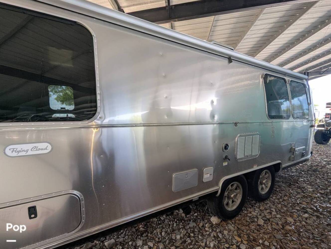 A photo of this 2020 Airstream Flying Cloud 27FB Twin