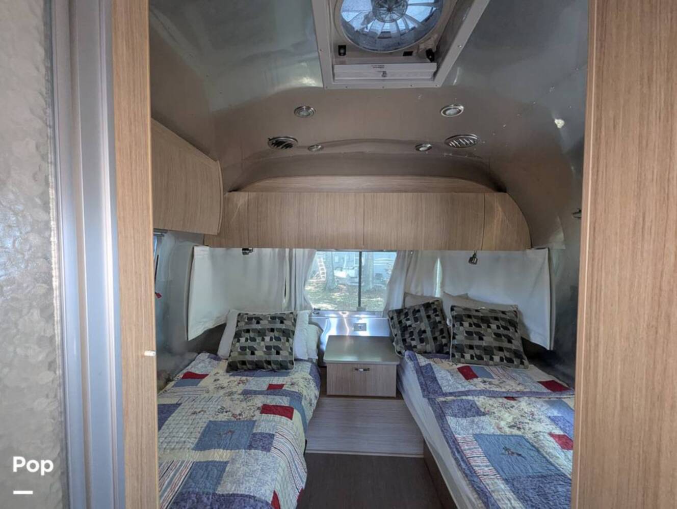A photo of this 2020 Airstream Flying Cloud 27FB Twin