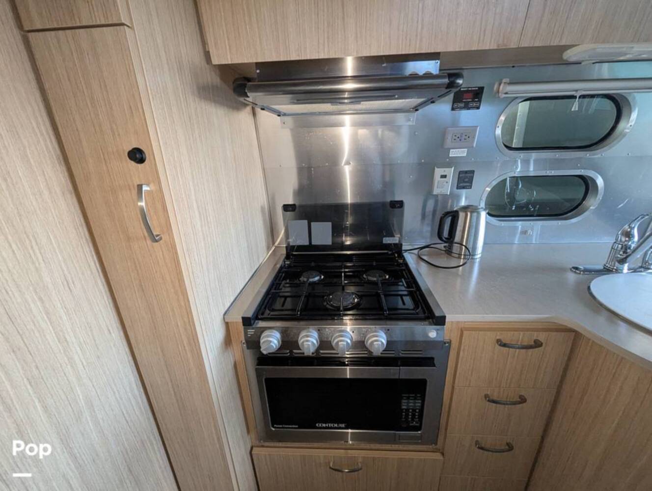 A photo of this 2020 Airstream Flying Cloud 27FB Twin