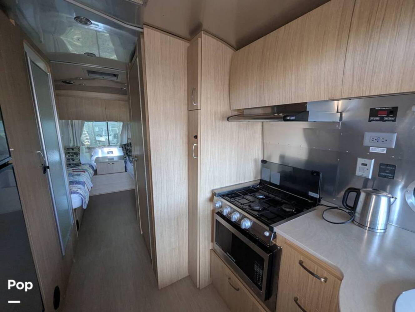 A photo of this 2020 Airstream Flying Cloud 27FB Twin