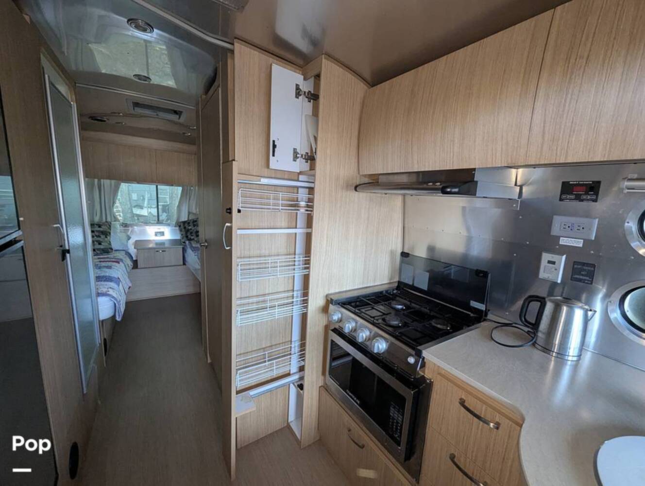 A photo of this 2020 Airstream Flying Cloud 27FB Twin