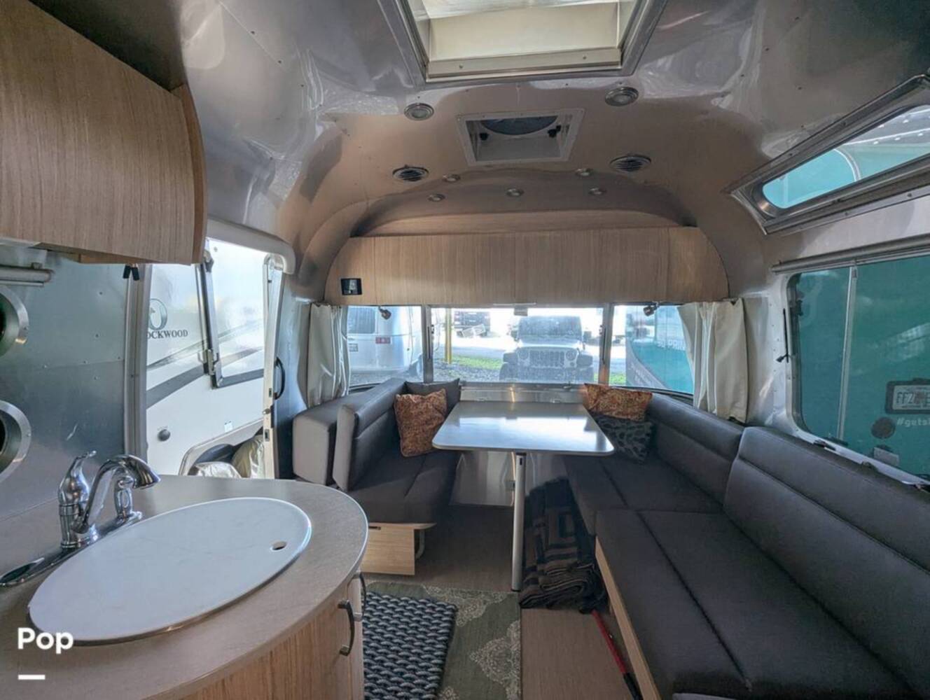 A photo of this 2020 Airstream Flying Cloud 27FB Twin