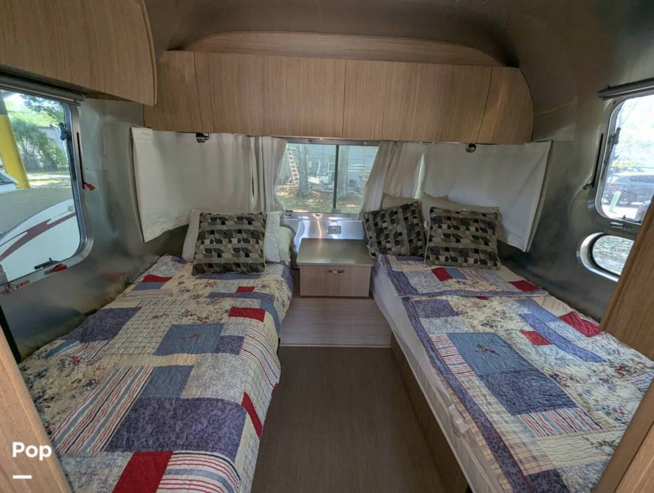 A photo of this 2020 Airstream Flying Cloud 27FB Twin