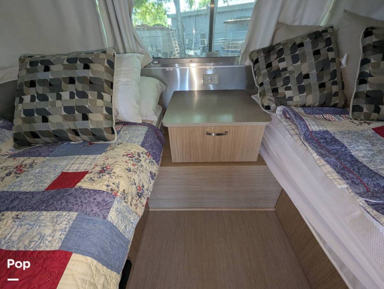 A photo of this 2020 Airstream Flying Cloud 27FB Twin