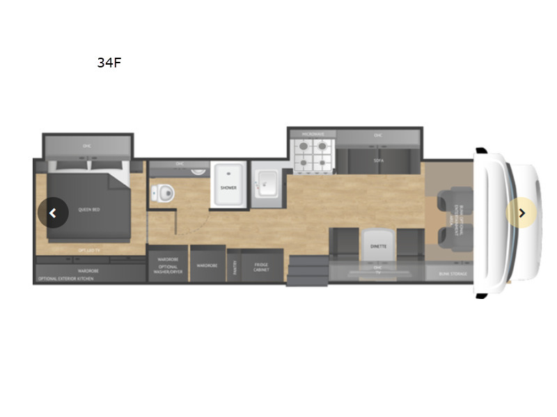 New 2026 Nexus RV Wraith 34F For Sale in Lafayette, IN - 5039804073 ...