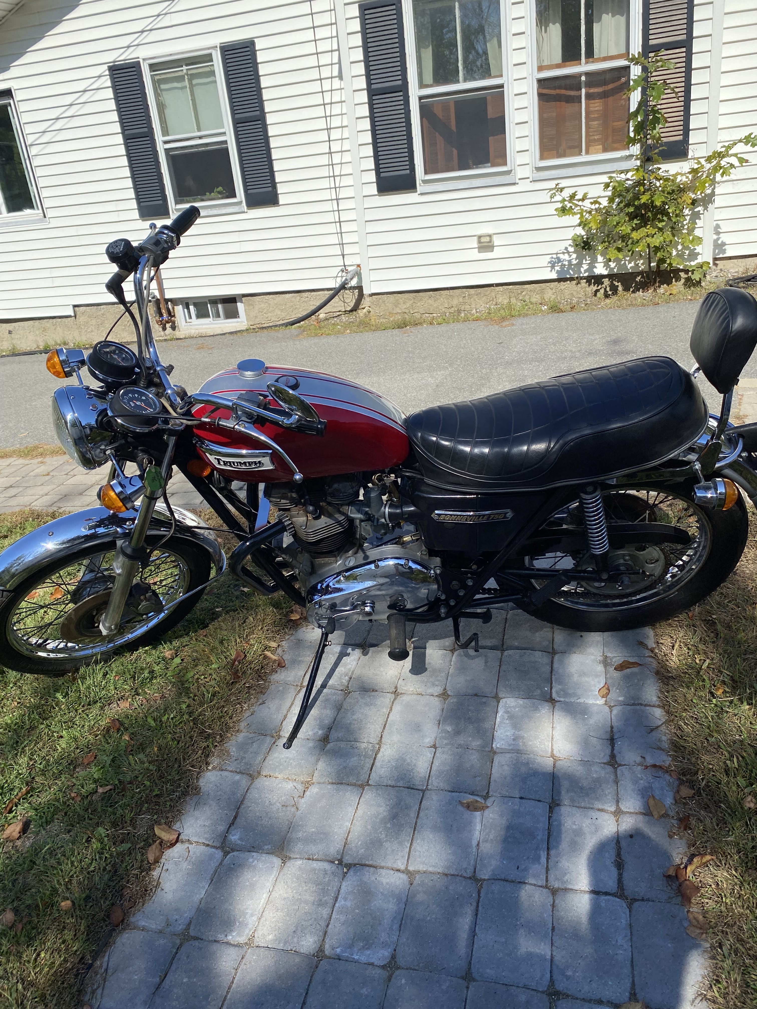 1976 Triumph BONNEVILLE T120 CHROME EDITION CHROME EDITION in Wilmington, MA