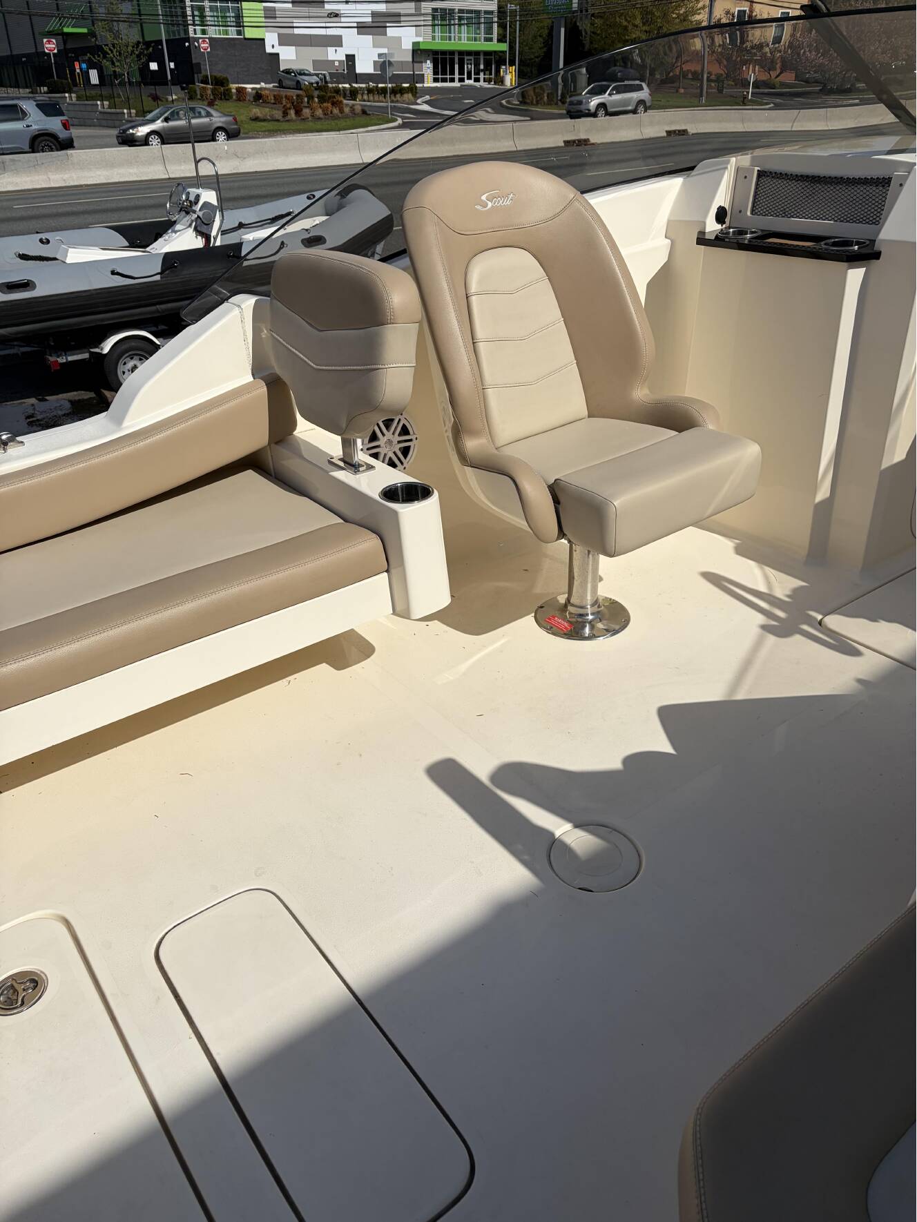 A photo of this 2023 Scout Boat Company 215 DORADO