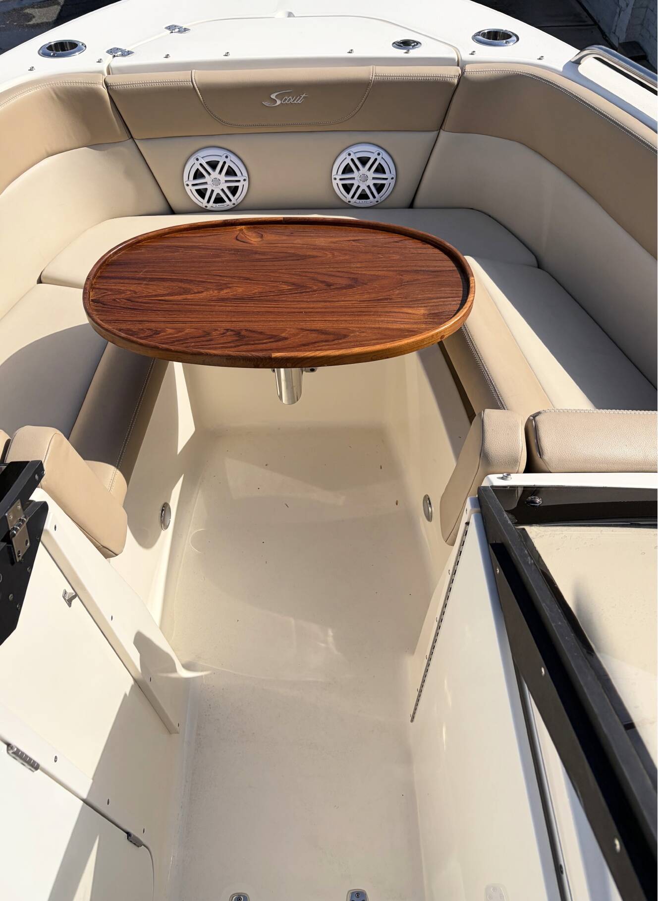 A photo of this 2023 Scout Boat Company 215 DORADO