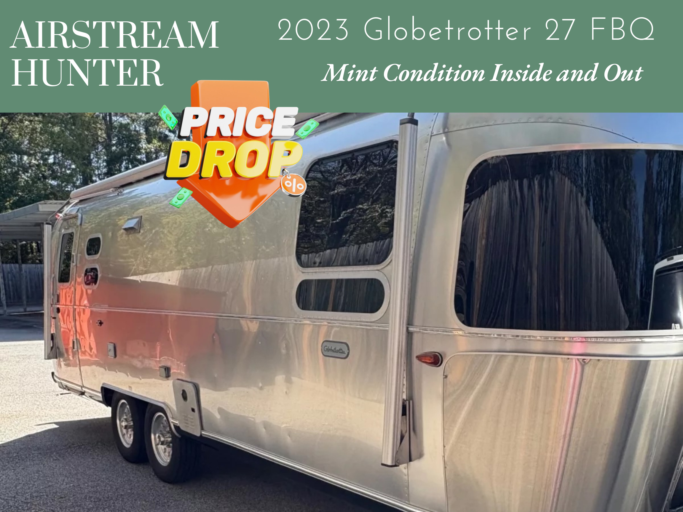 2023 Airstream GLOBETROTTER 27FBQ in evans GA