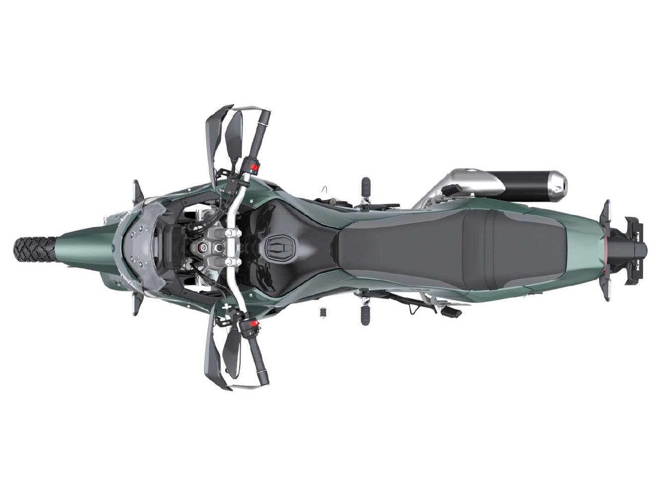 A photo of this 2026 Kawasaki KLE®500 SE ABS