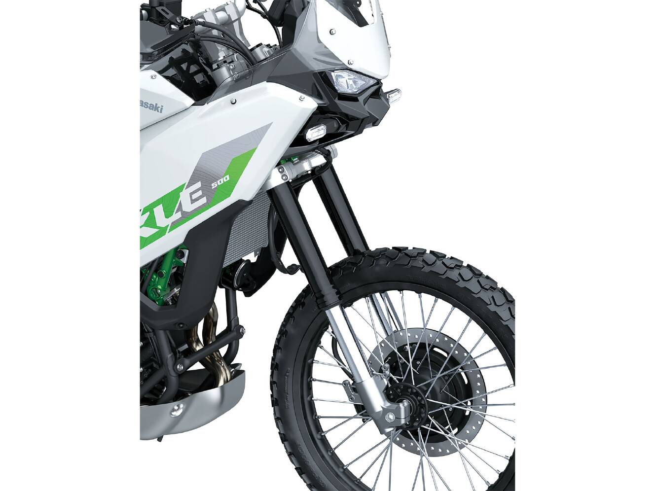 A photo of this 2026 Kawasaki KLE®500 SE ABS