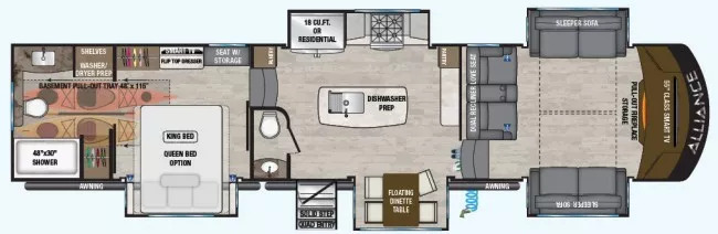 2021 Alliance Rv Paradigm 385FL in cleburne TX