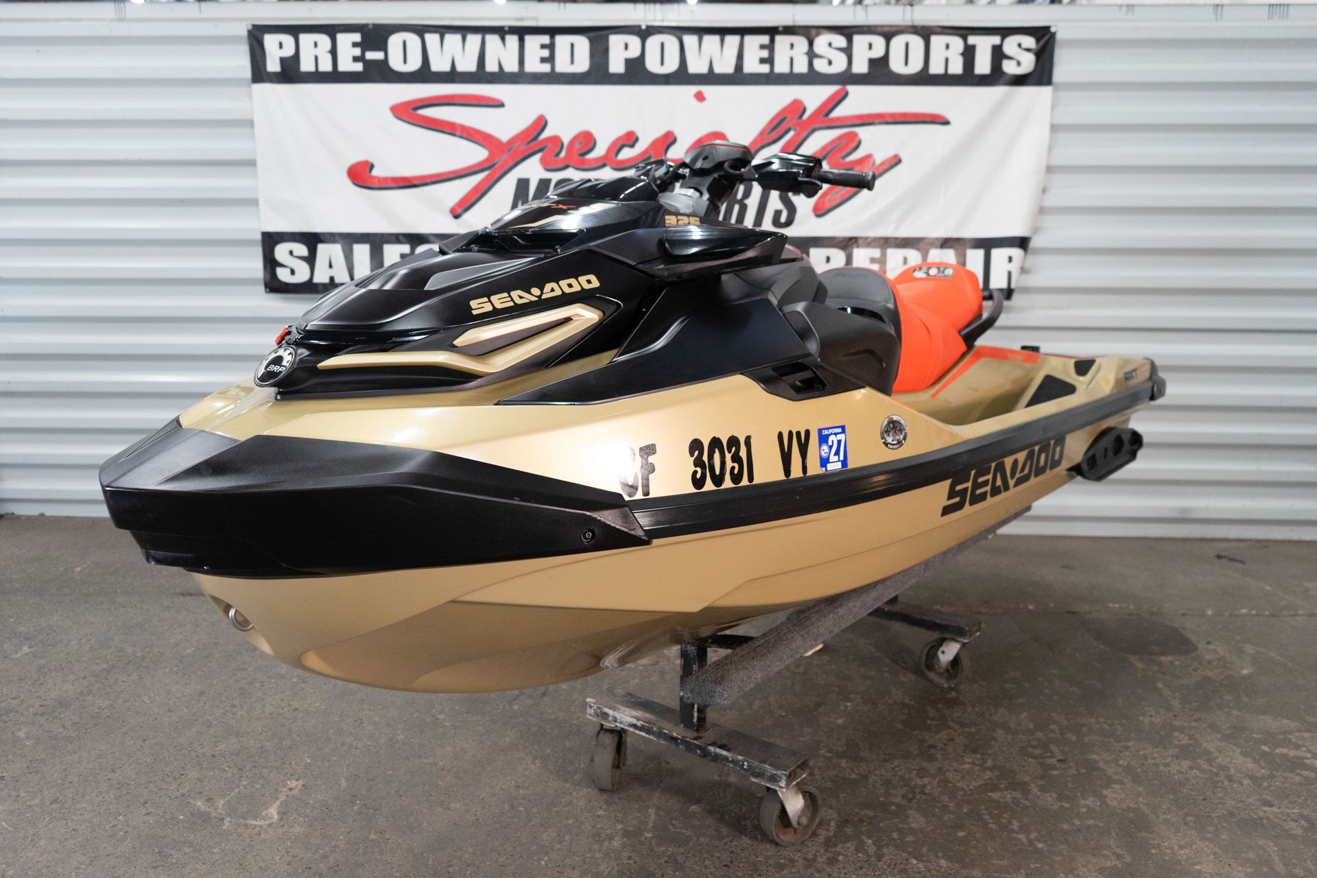 Orange Sea-Doo Stand Up Personal Watercraft For Sale in California