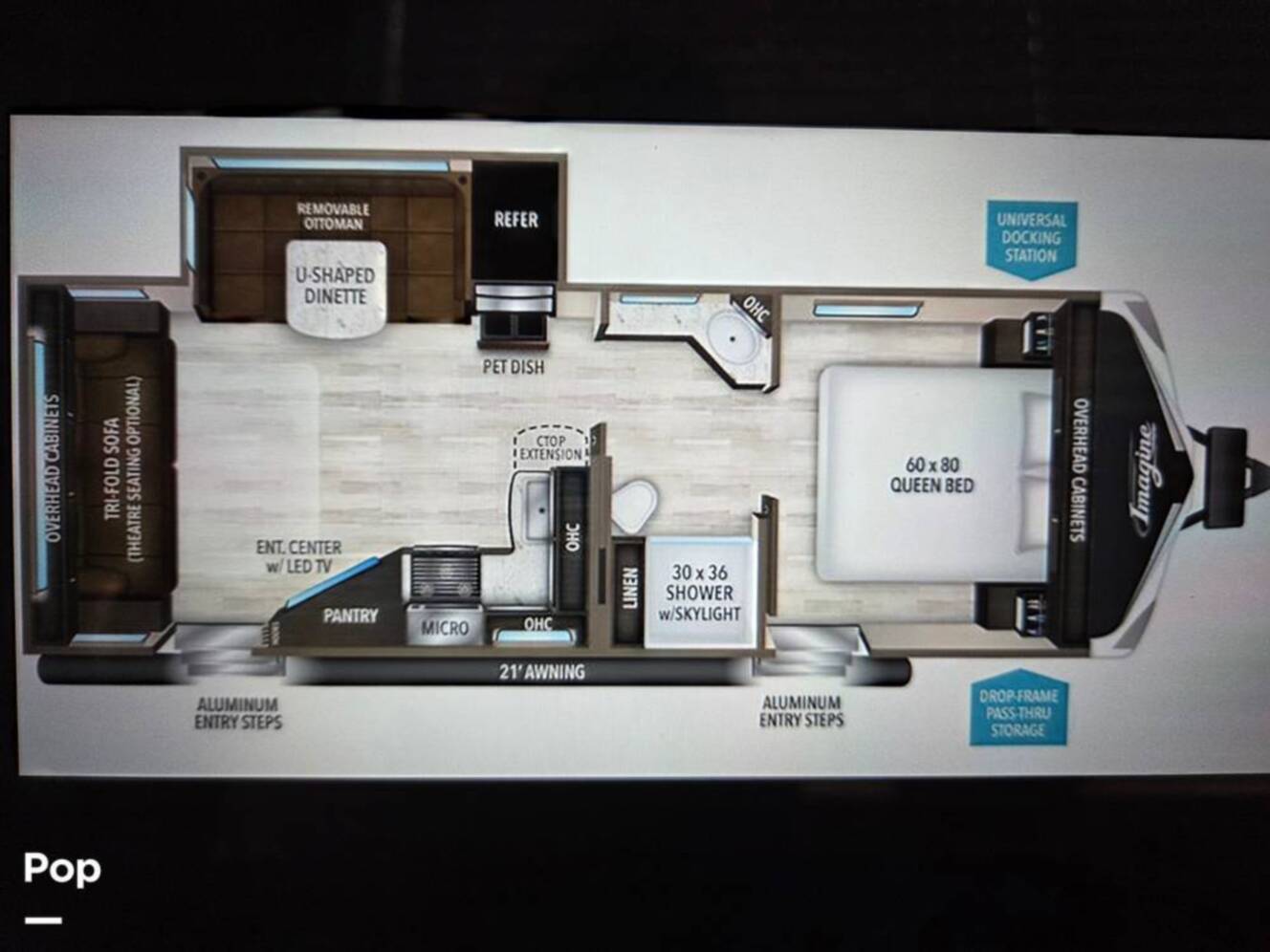 A photo of this 2018 Grand Design Imagine 2500RL