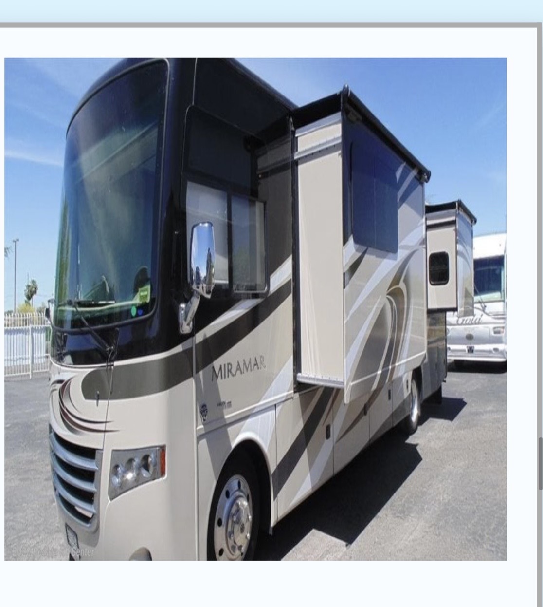 2017 Thor Motor Coach MIRAMAR 34.4 RV