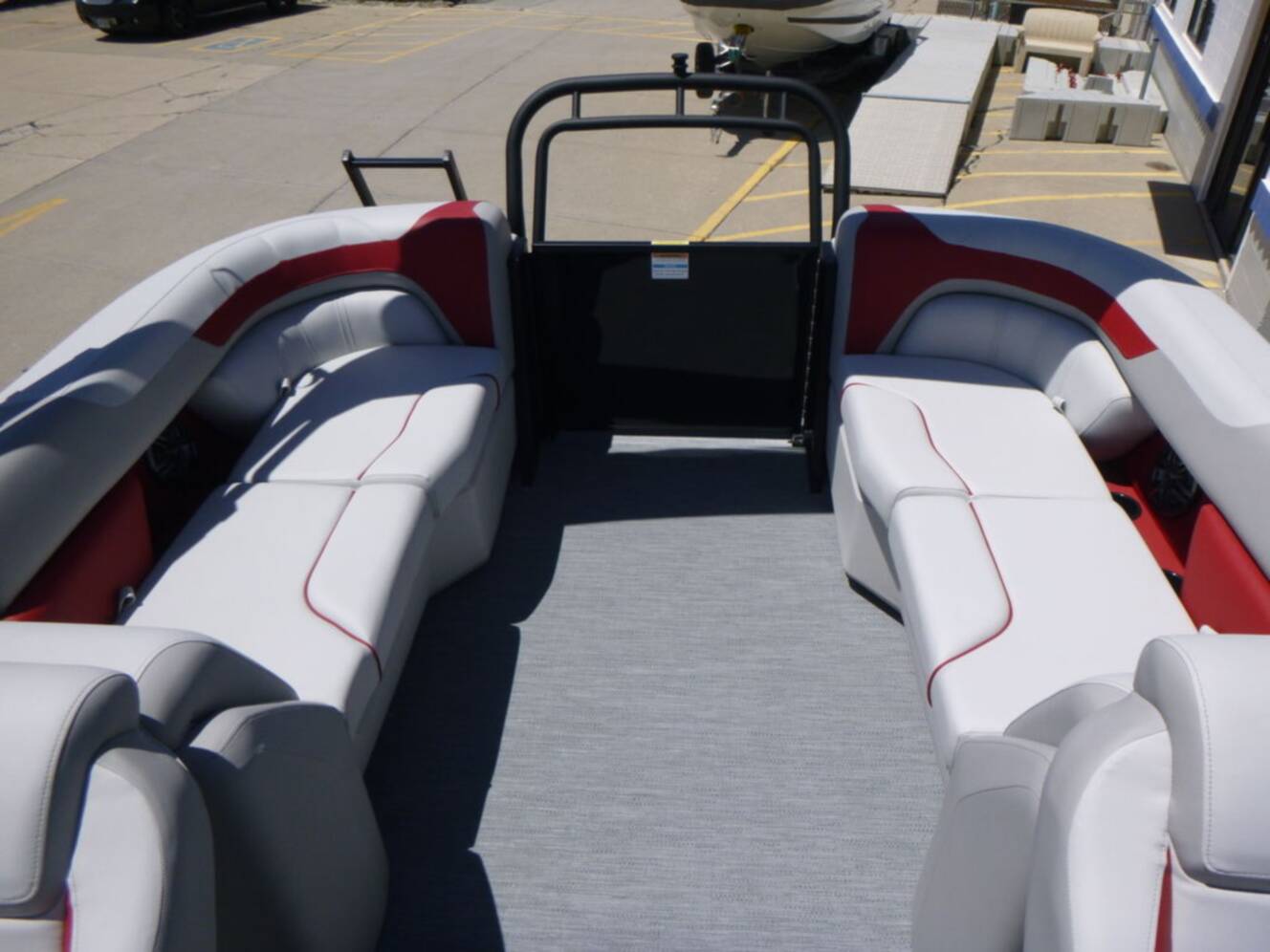 A photo of this 2026 Godfrey Pontoons Sweetwater 2286SB 27" IMPACT Center Tube Package